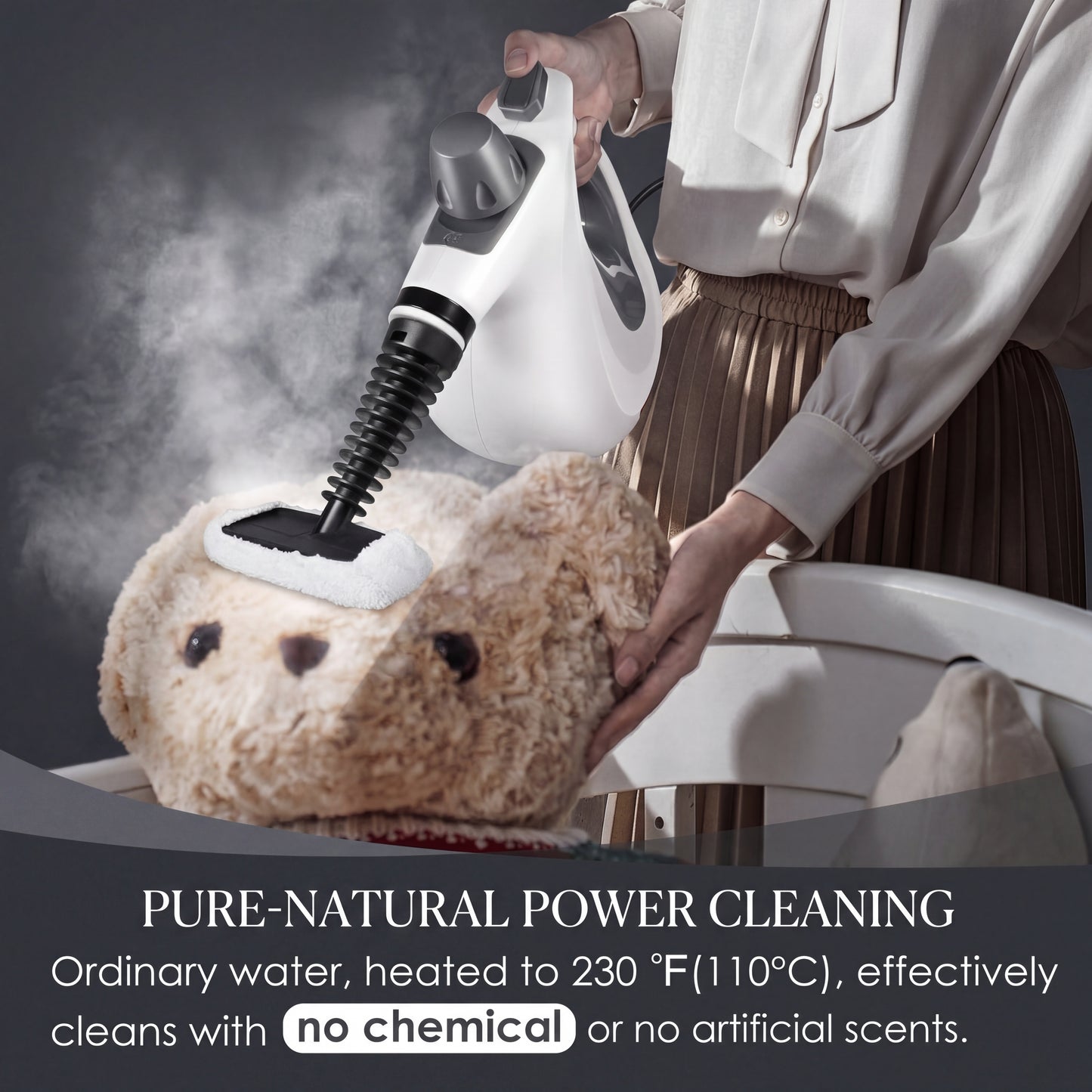 Eco-Friendly Handheld Steam Cleaner™