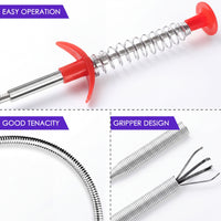 Deep Reach Flexible Drain Claw