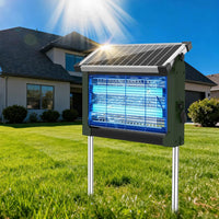 4500v Solar Mosquito Zapper