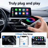3-in-1 Magic Video Box Wireless CarPlay Adapter – Stream Netflix, YouTube & TikTok