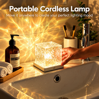Rechargeable Water Ripple Shower Light – 16 Color Mood Lamp