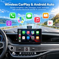 9” Wireless CarPlay & Android Auto Screen with Backup Camera