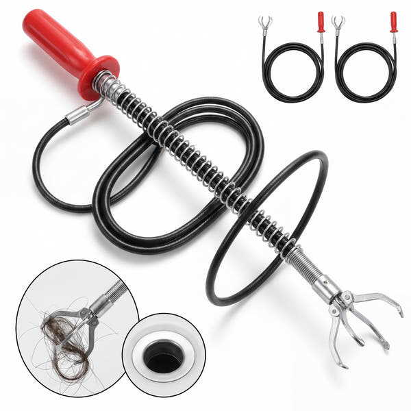Deep Reach Flexible Drain Claw