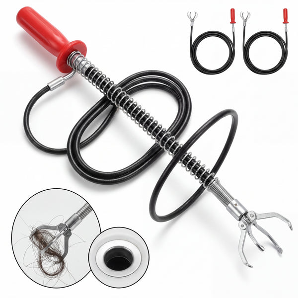 Deep Reach Flexible Drain Claw